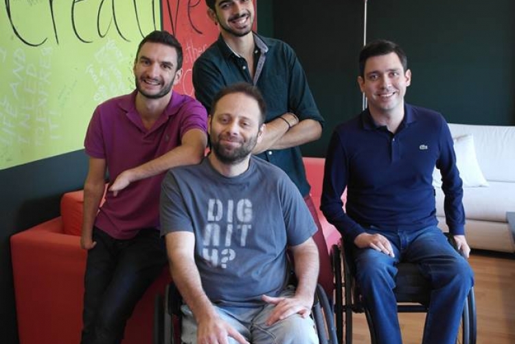 Φωτογραφία του 2017, ο Στέφανος, ο Κωνσταντίνος, ο Παναγιώτης κι ο Δημήτρης σχεδόν γελάνε!